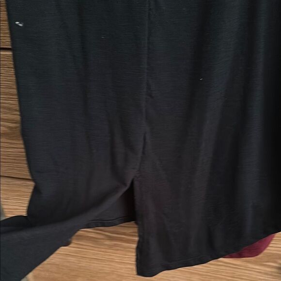 3 So juniors Sleeveless Tops - Black, Burgundy, and Navy Striped - Picture 9 of 11